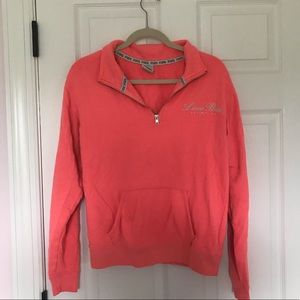 Victoria’s Secret Pink 3/4 Zip Sweatshirt